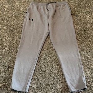 Under Armour 2XL Tall Gray Tapered Leg Sweats